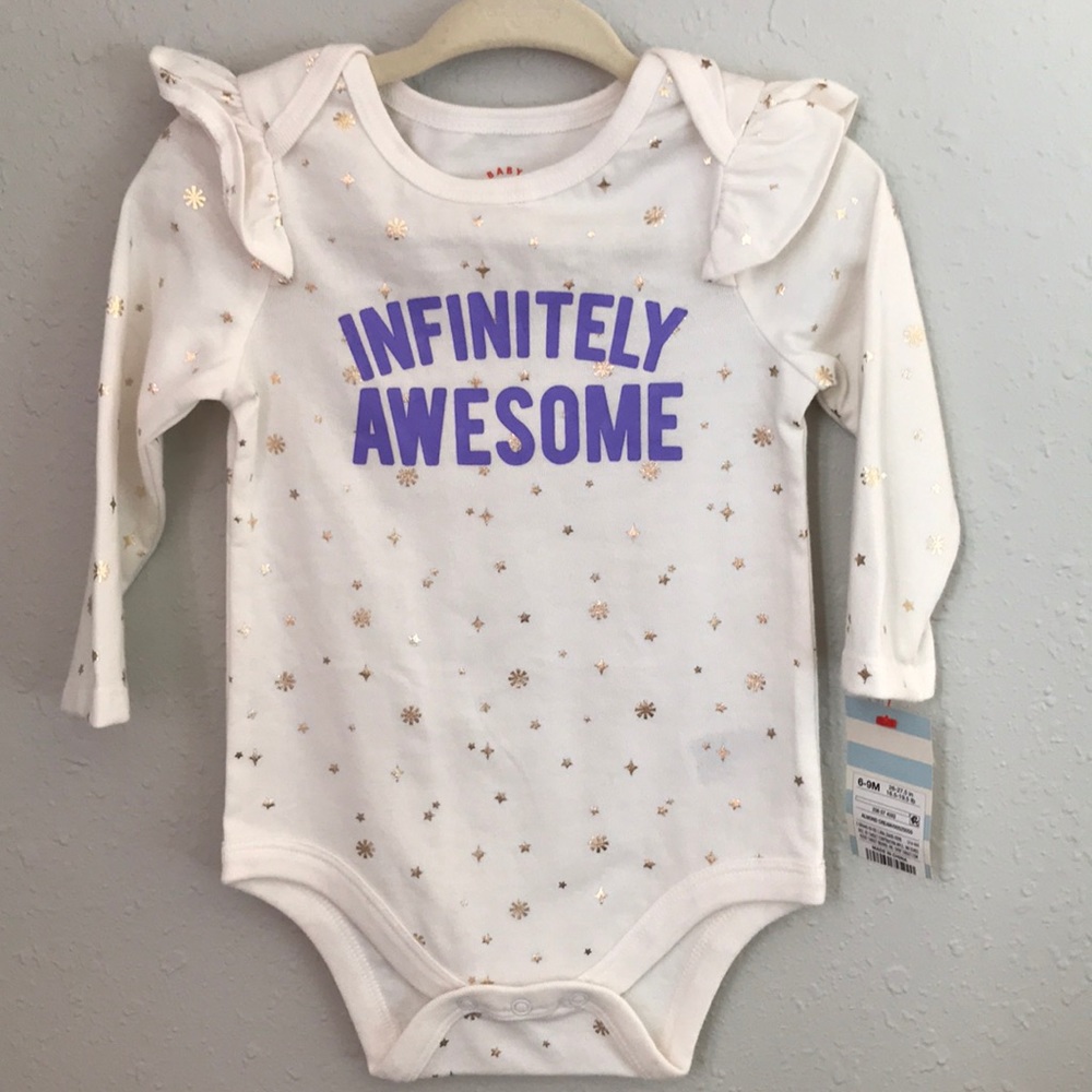 Cat and Jack Baby Long Sleeve onesie